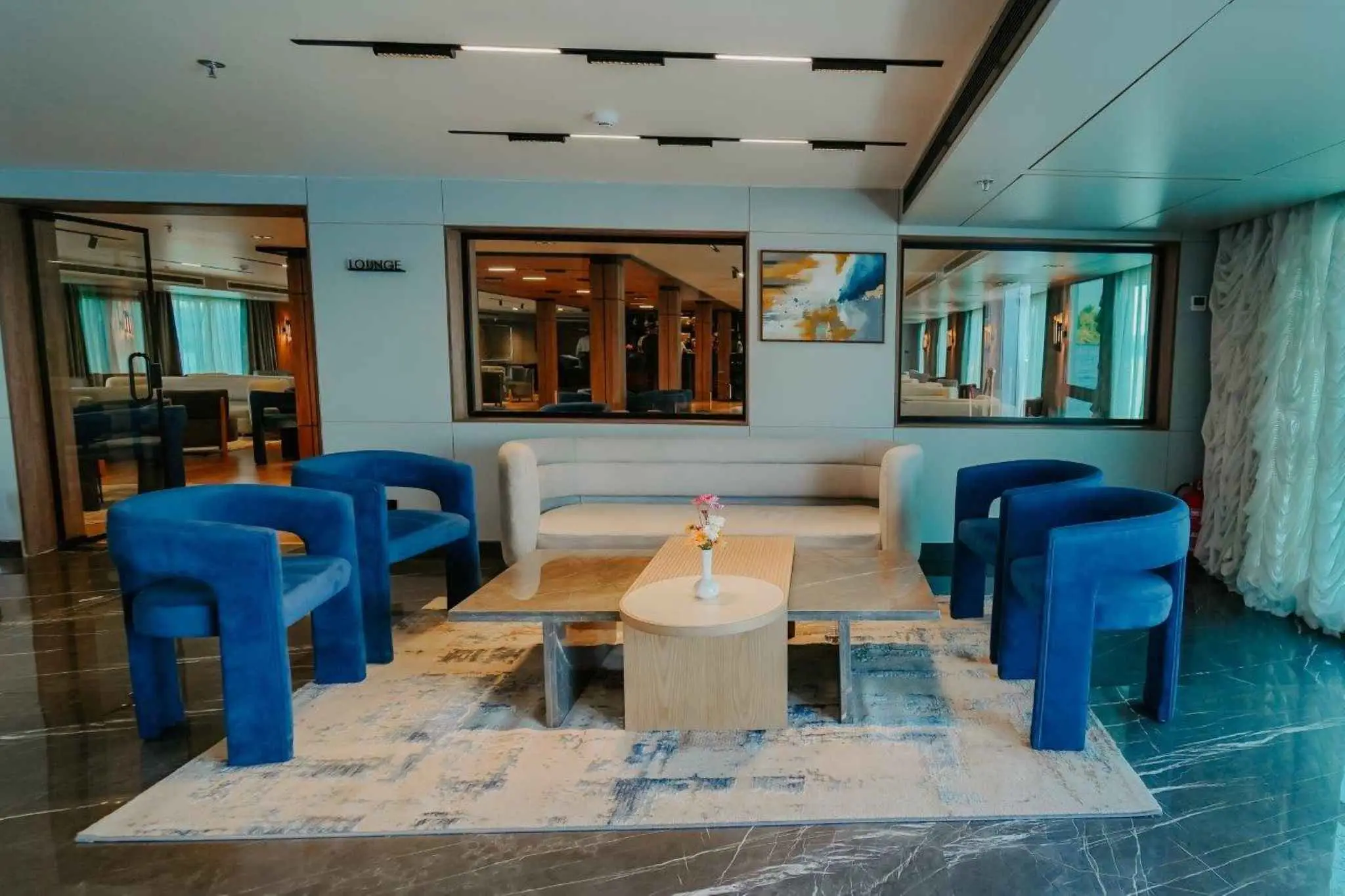 Lobby of the MS Miriam Nile Cruise Nile cruise
